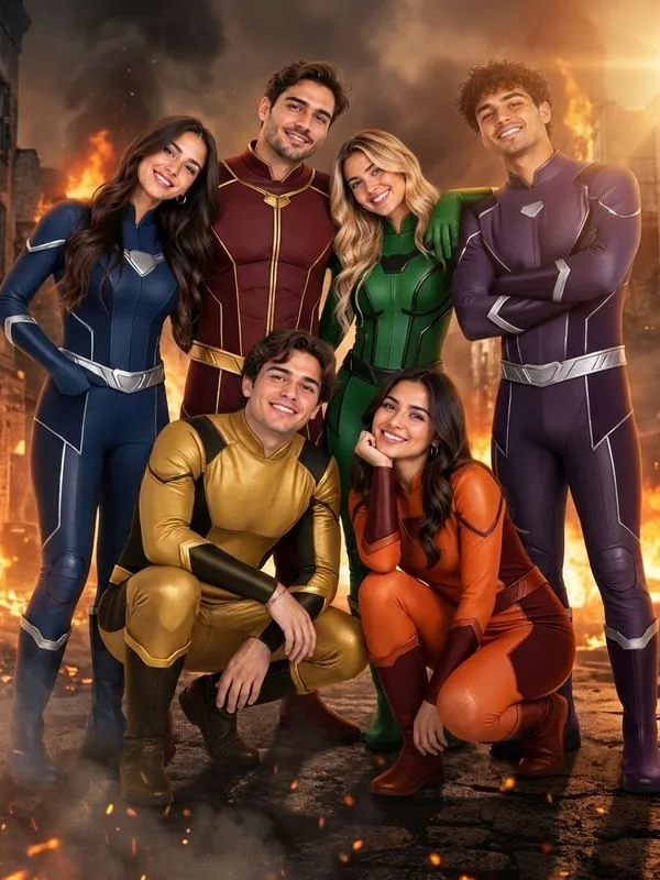 Hero Team Poster — Group