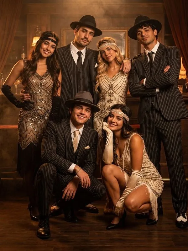 1930s Gangster — Group